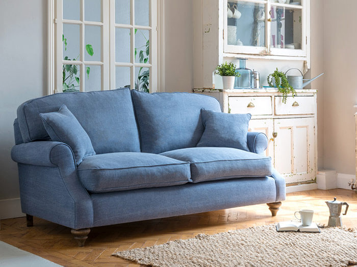 3 St Mawes Sofa in Clarke & Clarke Laval